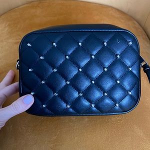 Studded Black Rebecca Minkoff crossbody